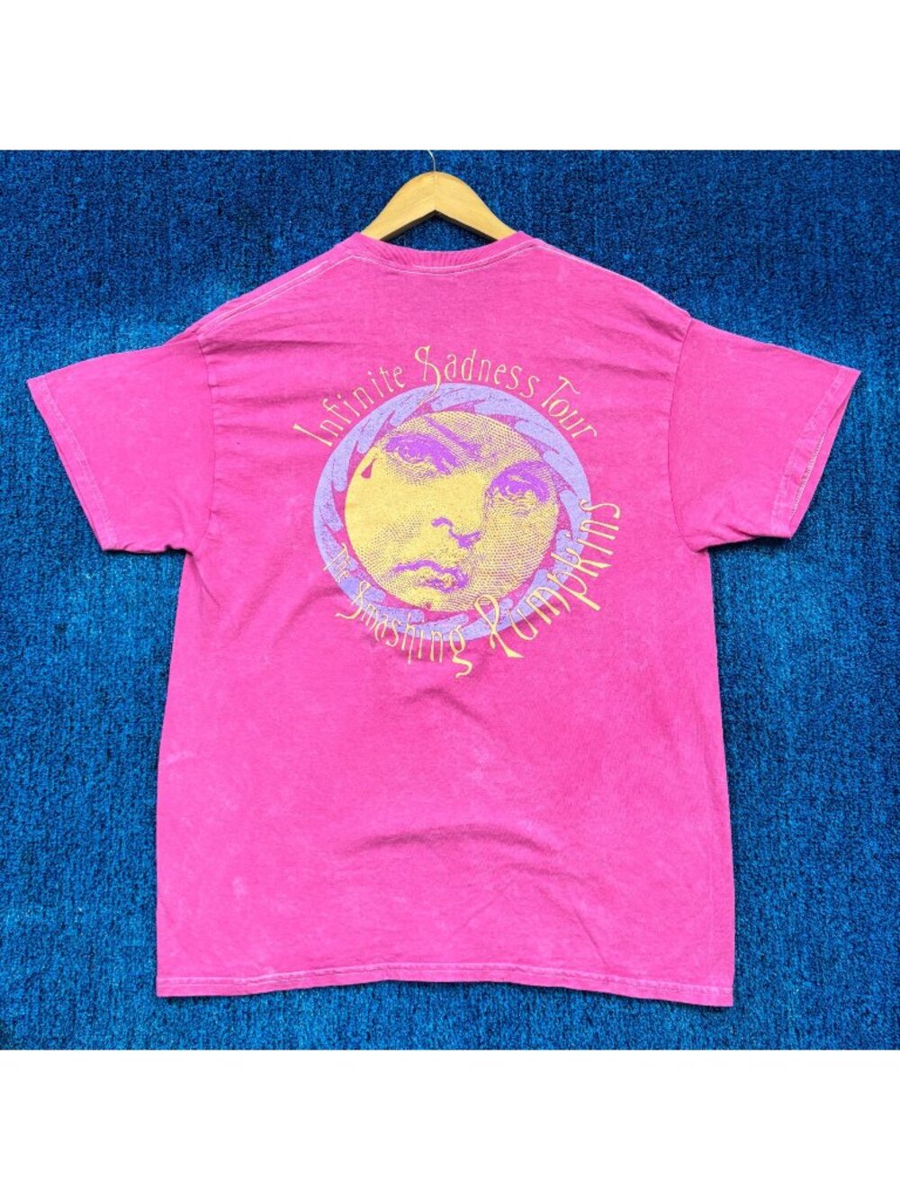 The Smashing Pumpkins Infinite Sadness Tour Rock Band Tee L